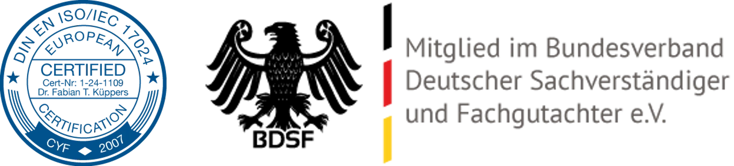 Zertifizierter Sachverständiger